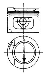 KOLBENSCHMIDT 91513620 Поршень для AUDI 100 (Ауди 100) KOLBENSCHMIDT 91513620 Поршень для AUDI 100 (Ауди 100)