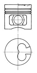 KOLBENSCHMIDT 91780610 Поршень для FORD FIESTA (Форд Фиэста) KOLBENSCHMIDT 91780610 Поршень для FORD FIESTA (Форд Фиэста)
