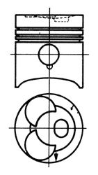 KOLBENSCHMIDT 92792600 Поршень для MERCEDES-BENZ T2/L (Мэрcэдэс-бэнз Т2/л) KOLBENSCHMIDT 92792600 Поршень для MERCEDES-BENZ T2/L (Мэрcэдэс-бэнз Т2/л)