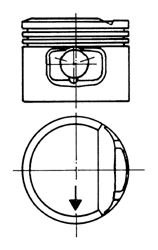 KOLBENSCHMIDT 93117600 Поршень для SEAT TOLEDO (Сеат Толэдо) KOLBENSCHMIDT 93117600 Поршень для SEAT TOLEDO (Сеат Толэдо)