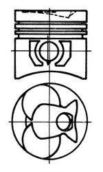 KOLBENSCHMIDT 93444600 Поршень для MERCEDES-BENZ T2/L (Мэрcэдэс-бэнз Т2/л) KOLBENSCHMIDT 93444600 Поршень для MERCEDES-BENZ T2/L (Мэрcэдэс-бэнз Т2/л)
