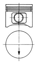 KOLBENSCHMIDT 93754613 Поршень для FORD GRANADA I (Форд Гранада и) KOLBENSCHMIDT 93754613 Поршень для FORD GRANADA I (Форд Гранада и)