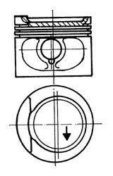 KOLBENSCHMIDT 93825600 Поршень для AUDI 100 (Ауди 100) KOLBENSCHMIDT 93825600 Поршень для AUDI 100 (Ауди 100)