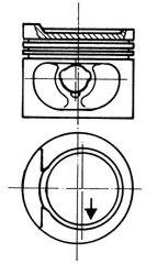 KOLBENSCHMIDT 93872620 Поршень для VOLKSWAGEN CORSAR (Фольксваген Cорсар) KOLBENSCHMIDT 93872620 Поршень для VOLKSWAGEN CORSAR (Фольксваген Cорсар)