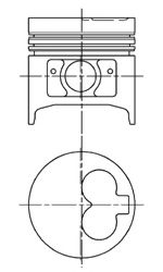 KOLBENSCHMIDT 94372700 Поршень для MAZDA 626 II (Мазда 626 2) KOLBENSCHMIDT 94372700 Поршень для MAZDA 626 II (Мазда 626 2)