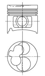 KOLBENSCHMIDT 94861620 Поршень для MAZDA ETUDE V (Мазда Этудэ v) KOLBENSCHMIDT 94861620 Поршень для MAZDA ETUDE V (Мазда Этудэ v)