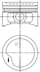 KOLBENSCHMIDT 97286600 Поршень для OPEL CORSA B (Опель Корса б) KOLBENSCHMIDT 97286600 Поршень для OPEL CORSA B (Опель Корса б)