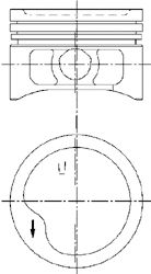 KOLBENSCHMIDT 97360600 Поршень для OPEL CORSA B (Опель Корса б) KOLBENSCHMIDT 97360600 Поршень для OPEL CORSA B (Опель Корса б)