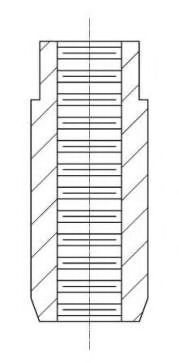 INTERVALVES 8191.600 Направляющая втулка клапана 