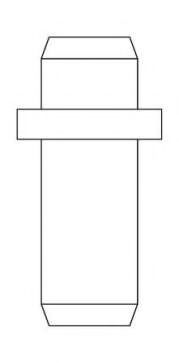 INTERVALVES 8052.701 Направляющая втулка клапана для VOLKSWAGEN BORA (Фольксваген Бора) INTERVALVES 8052.701 Направляющая втулка клапана для VOLKSWAGEN BORA (Фольксваген Бора)