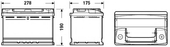 DETA DC700 Стартерная аккумуляторная батарея; Стартерная аккумуляторная батарея для VOLKSWAGEN LT 28-35 I (Фольксваген Лт 28-35 и) DETA DC700 Стартерная аккумуляторная батарея; Стартерная аккумуляторная батарея для VOLKSWAGEN LT 28-35 I (Фольксваген Лт 28-35 и)
