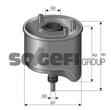 COOPERSFIAAM FILTERS FP6057 Топливный фильтр для FORD ECOSPORT (Форд Эcоспорт) COOPERSFIAAM FILTERS FP6057 Топливный фильтр для FORD ECOSPORT (Форд Эcоспорт)