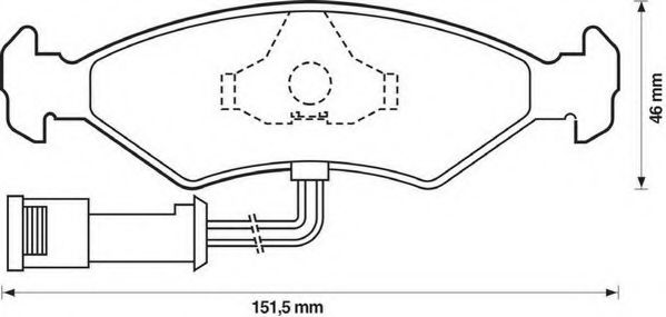 STOP 571291S Тормозные колодки для FORD FIESTA (Форд Фиэста) STOP 571291S Тормозные колодки для FORD FIESTA (Форд Фиэста)