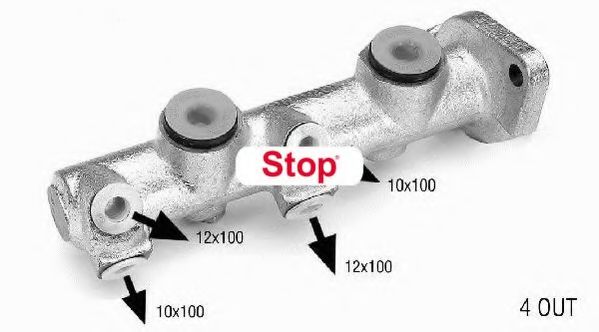 STOP 131684S Главный тормозной цилиндр для RENAULT SUPER 5 (Рено Супэр 5) STOP 131684S Главный тормозной цилиндр для RENAULT SUPER 5 (Рено Супэр 5)