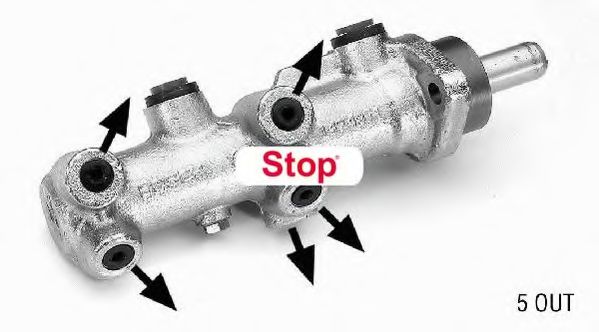 STOP 132091S Главный тормозной цилиндр для FIAT (Фиат) STOP 132091S Главный тормозной цилиндр для FIAT (Фиат)