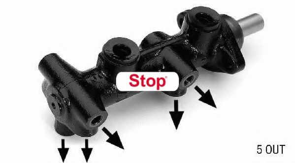 STOP 132378S Главный тормозной цилиндр для RENAULT TRAFIC (Рено Трафик) STOP 132378S Главный тормозной цилиндр для RENAULT TRAFIC (Рено Трафик)