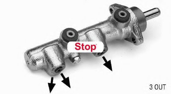 STOP 132880S Главный тормозной цилиндр для FIAT DUCATO (Фиат Дукато) STOP 132880S Главный тормозной цилиндр для FIAT DUCATO (Фиат Дукато)
