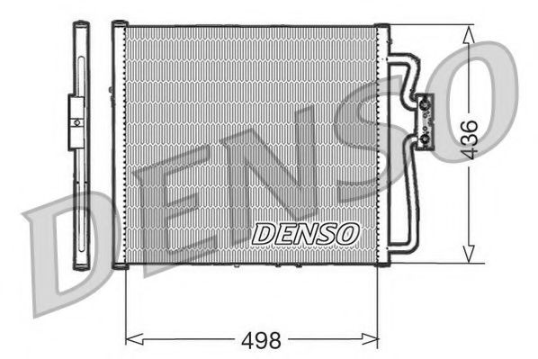 NPS DCN05019 Конденсатор, кондиционер для BMW 7 (Бмв 7) NPS DCN05019 Конденсатор, кондиционер для BMW 7 (Бмв 7)