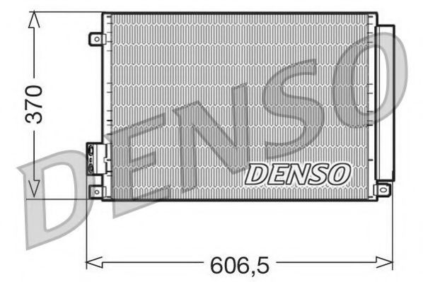 NPS DCN09045 Конденсатор, кондиционер для FIAT 500 (Фиат 500) NPS DCN09045 Конденсатор, кондиционер для FIAT 500 (Фиат 500)