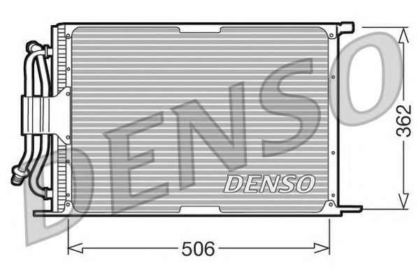 NPS DCN10005 Конденсатор, кондиционер для FORD FIESTA (Форд Фиэста) NPS DCN10005 Конденсатор, кондиционер для FORD FIESTA (Форд Фиэста)