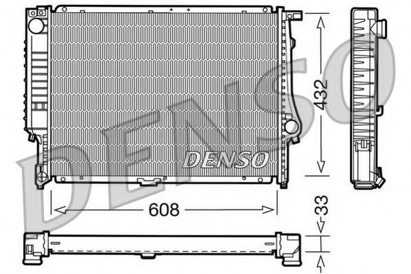 NPS DRM05052 Радиатор, охлаждение двигателя для BMW 7 (Бмв 7) NPS DRM05052 Радиатор, охлаждение двигателя для BMW 7 (Бмв 7)