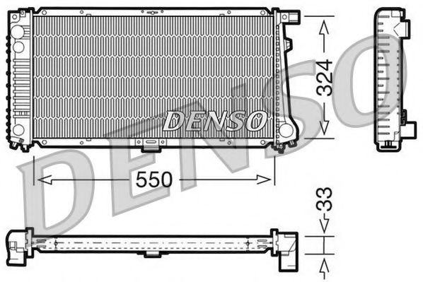 NPS DRM05058 Радиатор, охлаждение двигателя для BMW 7 (Бмв 7) NPS DRM05058 Радиатор, охлаждение двигателя для BMW 7 (Бмв 7)