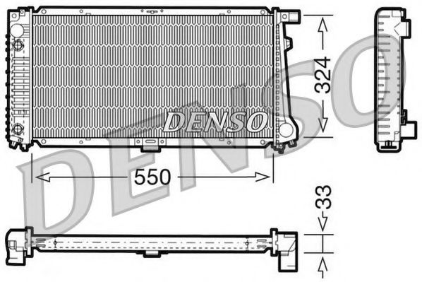 NPS DRM05059 Радиатор, охлаждение двигателя для BMW 7 (Бмв 7) NPS DRM05059 Радиатор, охлаждение двигателя для BMW 7 (Бмв 7)