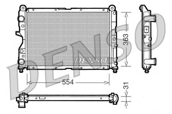 NPS DRM09132 Радиатор, охлаждение двигателя для FIAT TEMPRA (Фиат Тэмпра) NPS DRM09132 Радиатор, охлаждение двигателя для FIAT TEMPRA (Фиат Тэмпра)