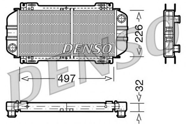 NPS DRM10033 Радиатор, охлаждение двигателя для FORD FIESTA (Форд Фиэста) NPS DRM10033 Радиатор, охлаждение двигателя для FORD FIESTA (Форд Фиэста)