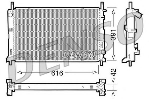 NPS DRM10071 Радиатор, охлаждение двигателя для FORD MONDEO (Форд Мондэо) NPS DRM10071 Радиатор, охлаждение двигателя для FORD MONDEO (Форд Мондэо)