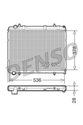 NPS DRM21035 Радиатор, охлаждение двигателя для CITROëN (Cитроëн) NPS DRM21035 Радиатор, охлаждение двигателя для CITROëN (Cитроëн)