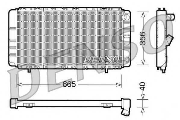NPS DRM23021 Радиатор, охлаждение двигателя для RENAULT ESPACE (Рено Эспаcэ) NPS DRM23021 Радиатор, охлаждение двигателя для RENAULT ESPACE (Рено Эспаcэ)