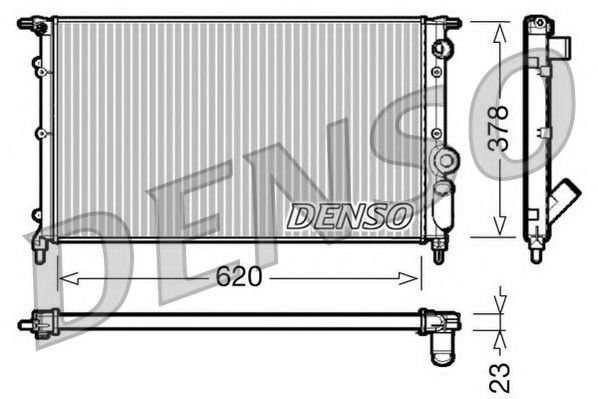 NPS DRM23022 Радиатор, охлаждение двигателя для RENAULT ESPACE (Рено Эспаcэ) NPS DRM23022 Радиатор, охлаждение двигателя для RENAULT ESPACE (Рено Эспаcэ)