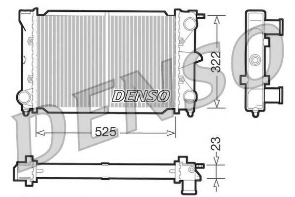 NPS DRM32003 Радиатор, охлаждение двигателя для VOLKSWAGEN DERBY (Фольксваген Дэрбъ) NPS DRM32003 Радиатор, охлаждение двигателя для VOLKSWAGEN DERBY (Фольксваген Дэрбъ)