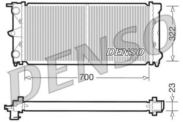 NPS DRM32021 Радиатор, охлаждение двигателя для VOLKSWAGEN (Фольксваген) NPS DRM32021 Радиатор, охлаждение двигателя для VOLKSWAGEN (Фольксваген)
