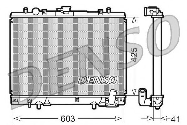 NPS DRM45019 Радиатор, охлаждение двигателя для MITSUBISHI COLT/RODEO (Митсубиши/митсубиси Cолт/родэо) NPS DRM45019 Радиатор, охлаждение двигателя для MITSUBISHI COLT/RODEO (Митсубиши/митсубиси Cолт/родэо)