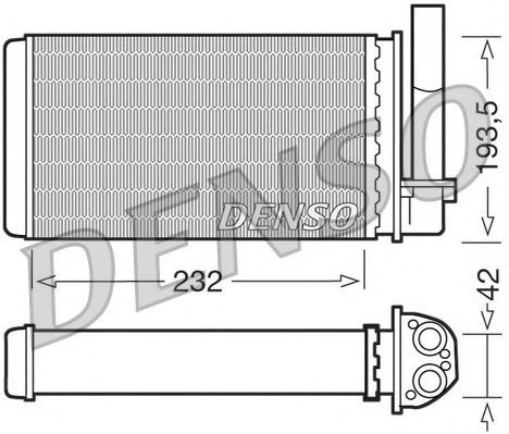 NPS DRR21003 Теплообменник, отопление салона для PEUGEOT 205 II (Пежо 205 2) NPS DRR21003 Теплообменник, отопление салона для PEUGEOT 205 II (Пежо 205 2)