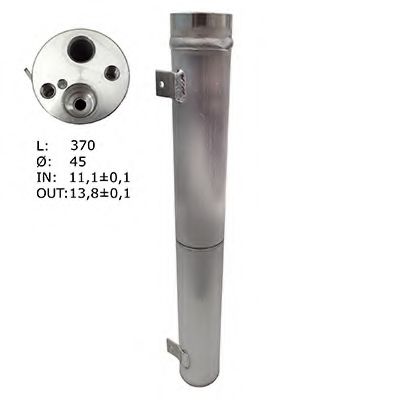 FISPA 13.2348 Осушитель, кондиционер для MERCEDES-BENZ B-CLASS (Мэрcэдэс-бэнз Б класс)