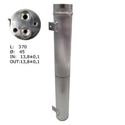 FISPA 13.2349 Осушитель, кондиционер для MERCEDES-BENZ B-CLASS (Мэрcэдэс-бэнз Б класс)