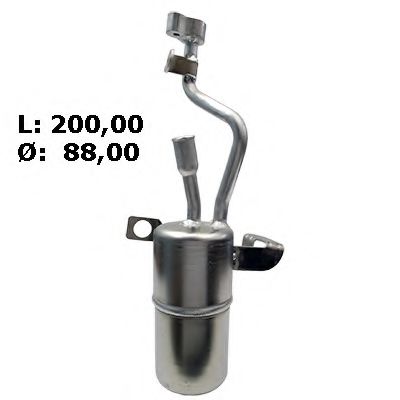 FISPA 13.2350 Осушитель, кондиционер для FORD FOCUS II (Форд Фокус 2) FISPA 13.2350 Осушитель, кондиционер для FORD FOCUS II (Форд Фокус 2)