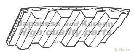 ASHUKI 0336-0202 Ремень ГРМ 