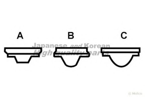 ASHUKI 0336-1605 Ремень ГРМ для PROTON ISWARA (Протон Исвара) ASHUKI 0336-1605 Ремень ГРМ для PROTON ISWARA (Протон Исвара)