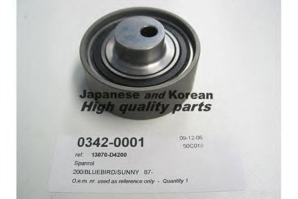 ASHUKI 0342-0001 Натяжной ролик, ремень ГРМ для NISSAN (Ниссан) ASHUKI 0342-0001 Натяжной ролик, ремень ГРМ для NISSAN (Ниссан)