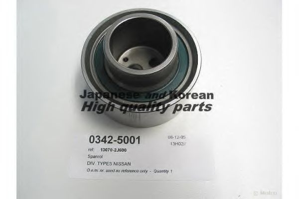 ASHUKI 0342-5001 Натяжной ролик, ремень ГРМ для NISSAN PRIMERA (Ниссан Примера) ASHUKI 0342-5001 Натяжной ролик, ремень ГРМ для NISSAN PRIMERA (Ниссан Примера)