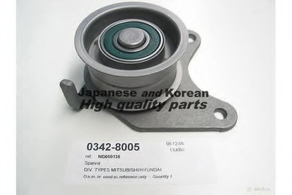 ASHUKI 0342-8005 Натяжной ролик, ремень ГРМ для MITSUBISHI COLT/RODEO (Митсубиши/митсубиси Cолт/родэо) ASHUKI 0342-8005 Натяжной ролик, ремень ГРМ для MITSUBISHI COLT/RODEO (Митсубиши/митсубиси Cолт/родэо)