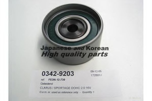 ASHUKI 0342-9203 Паразитный Ведущий ролик, зубчатый ремень для MAZDA 626 III (Мазда 626 3) ASHUKI 0342-9203 Паразитный Ведущий ролик, зубчатый ремень для MAZDA 626 III (Мазда 626 3)