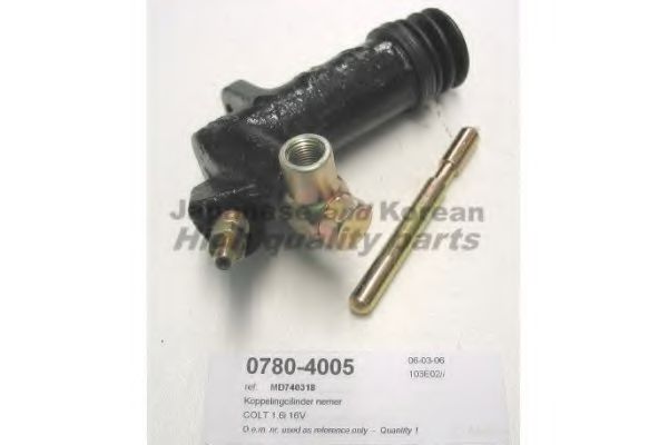 ASHUKI 0780-4005 Рабочий цилиндр, система сцепления для MITSUBISHI MIRAGE (Митсубиши/митсубиси Мирагэ) ASHUKI 0780-4005 Рабочий цилиндр, система сцепления для MITSUBISHI MIRAGE (Митсубиши/митсубиси Мирагэ)