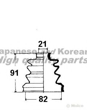 ASHUKI 0864-0005 Комплект пылника, приводной вал для MITSUBISHI MIRAGE (Митсубиши/митсубиси Мирагэ) ASHUKI 0864-0005 Комплект пылника, приводной вал для MITSUBISHI MIRAGE (Митсубиши/митсубиси Мирагэ)