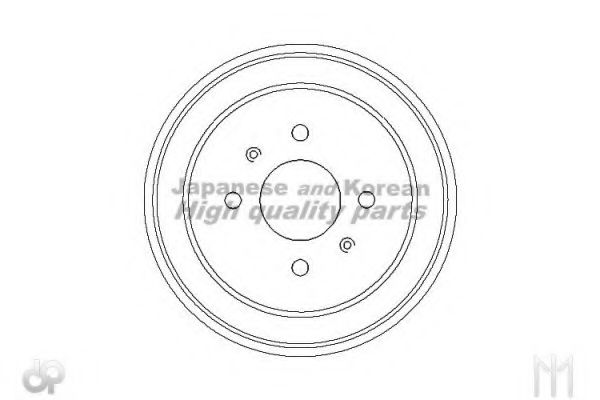 ASHUKI 1020-0105 Тормозной барабан для MITSUBISHI (Митсубиши/митсубиси) ASHUKI 1020-0105 Тормозной барабан для MITSUBISHI (Митсубиши/митсубиси)