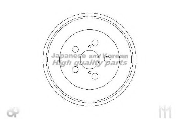 ASHUKI 1020-0202 Тормозной барабан для TOYOTA AVENSIS (Тойота/тоета Авенсис) ASHUKI 1020-0202 Тормозной барабан для TOYOTA AVENSIS (Тойота/тоета Авенсис)
